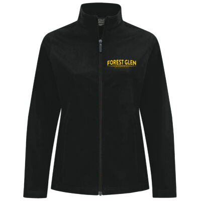 WATER REPELLENT SOFT SHELL LADIES' JACKET *Embroidered Logo and Personalized* Thumbnail